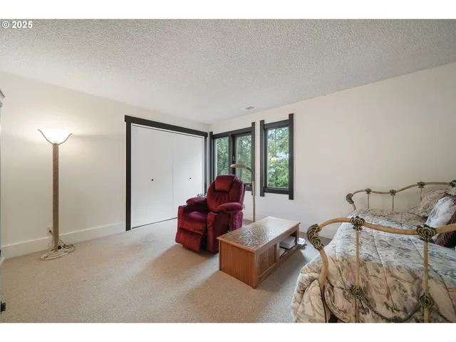 a bathroom with a sink vanity and a mirror