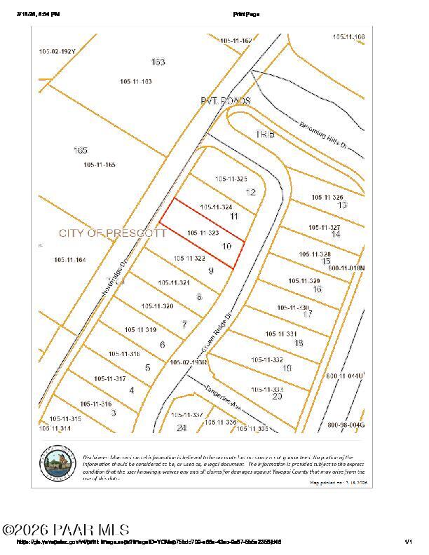 1268 Crown Ridge Drive Prescott, AZ 86301 - Photo 48 of 48 County Pic