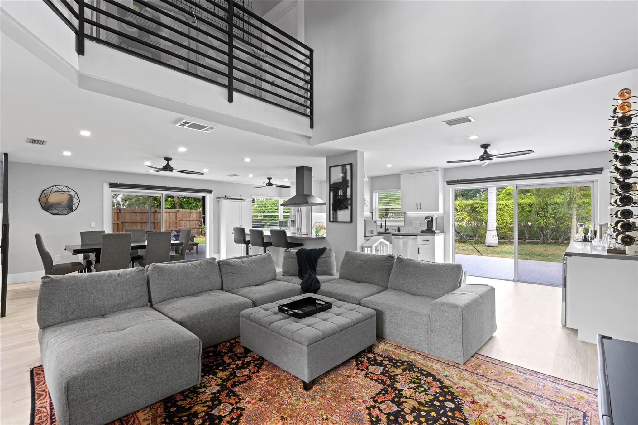 133 Southwest 159th Way Sunrise, FL 33326 - Photo 3 of 38 a living room with furniture and a large window