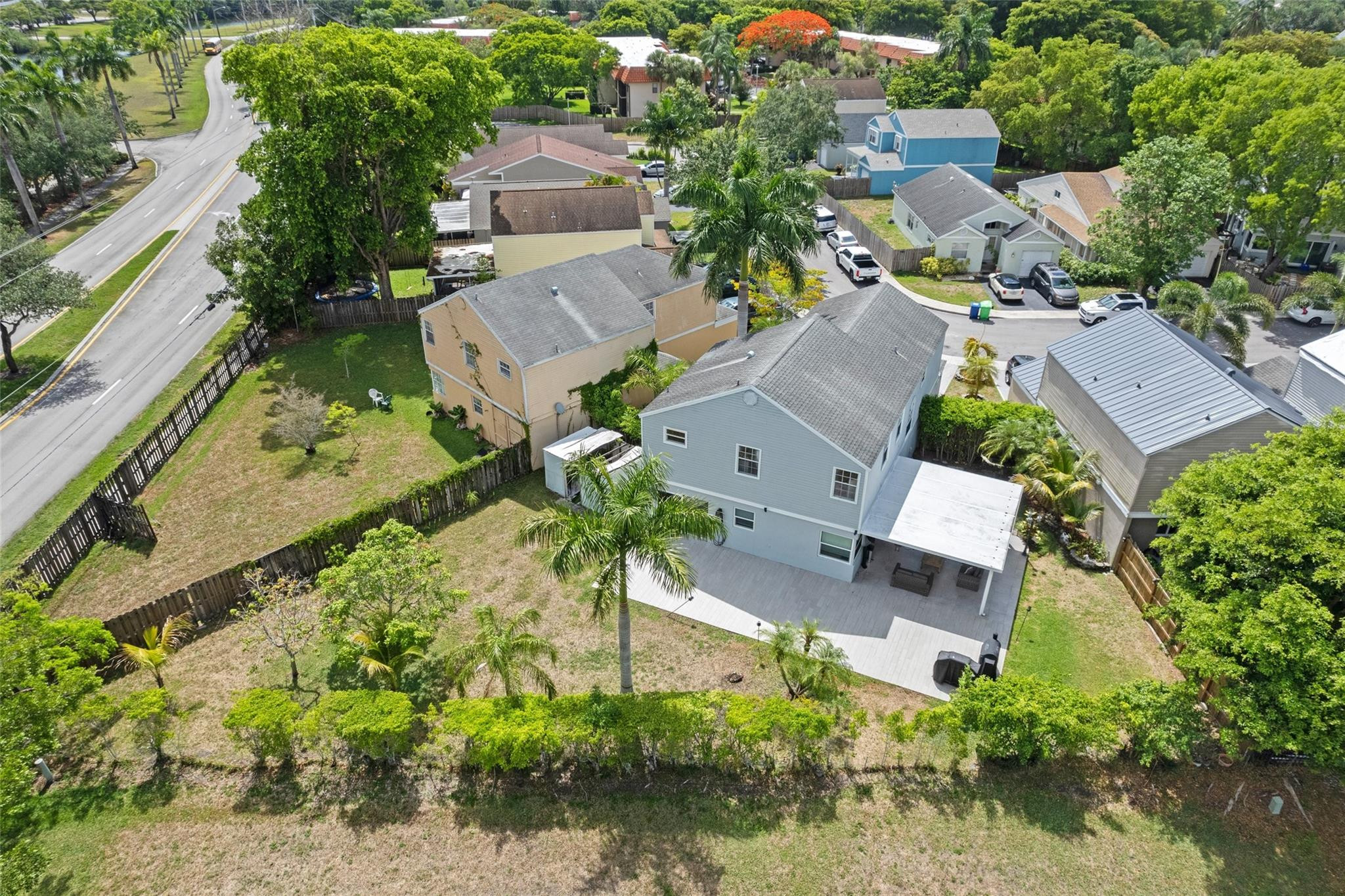 133 Southwest 159th Way Sunrise, FL 33326 - Photo 32 of 38 an aerial view of residential houses with outdoor space