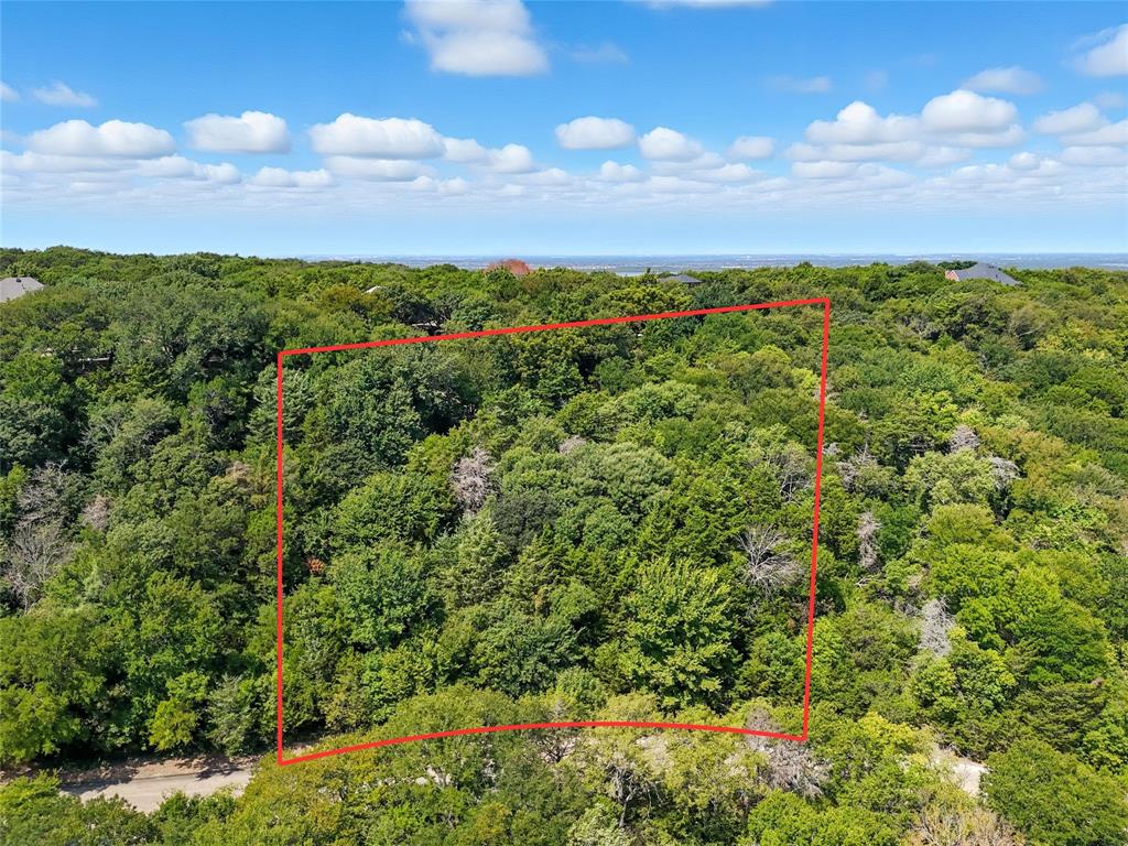 1917 Juniper Ridge Road Cedar Hill, TX 75104 - Photo 5 of 34 View of property location featuring a forest and property parcel outlined