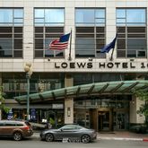 a car parked in front of a building