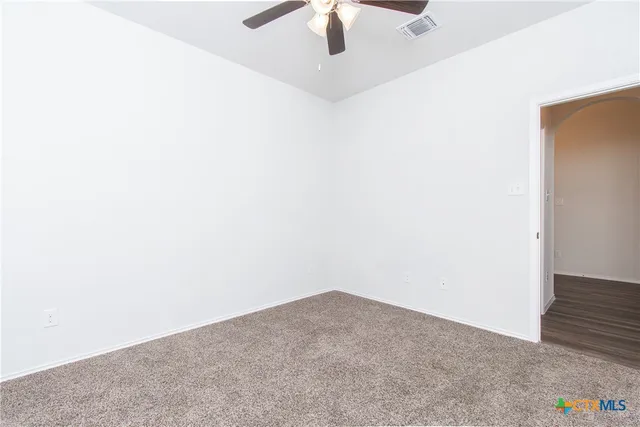 a view of empty room