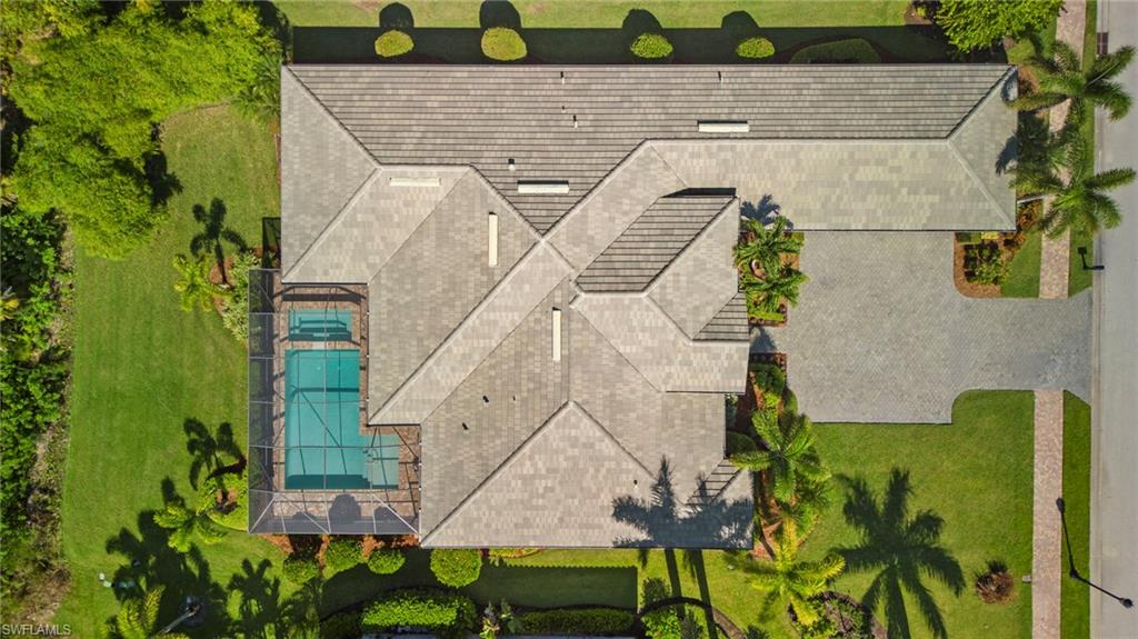 14517 Marsala Way Naples, FL 34109 - Photo 32 of 33 an aerial view of a house with swimming pool