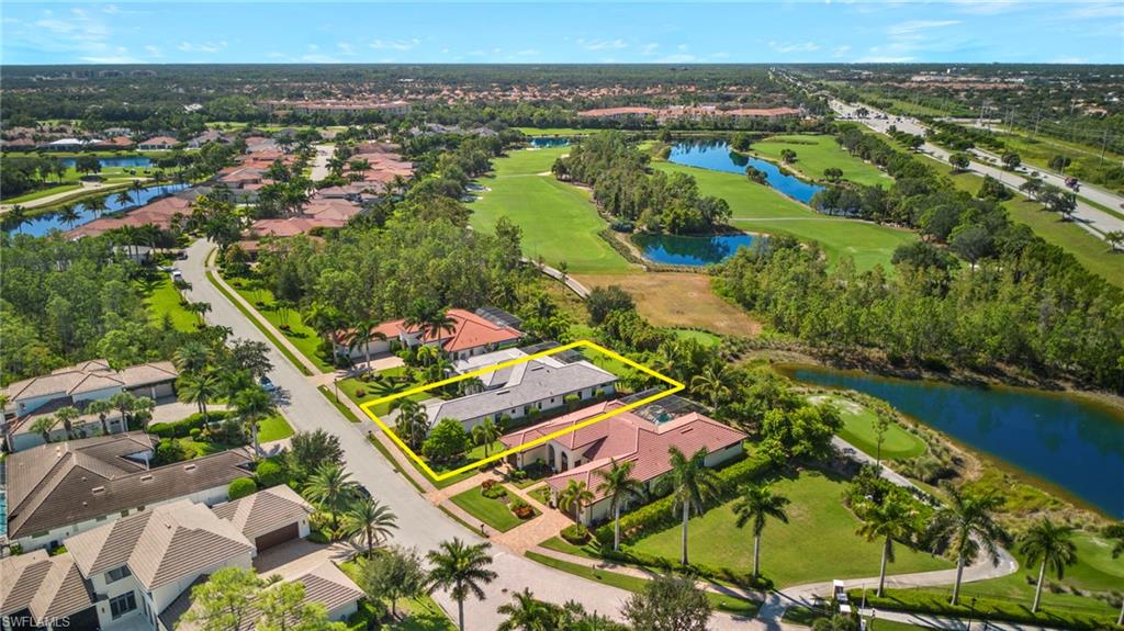 14517 Marsala Way Naples, FL 34109 - Photo 33 of 33 an aerial view of a residential houses with outdoor space and trees