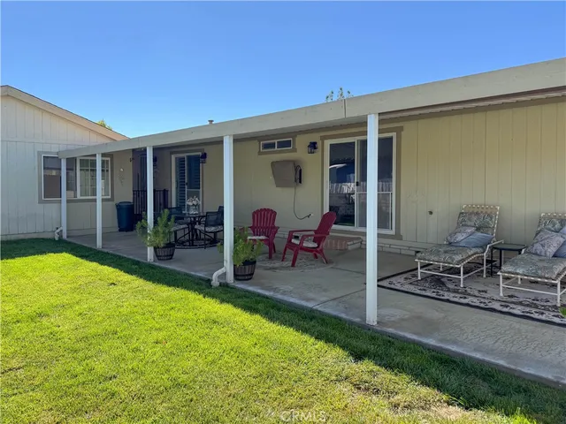 a view of swimming pool with an outdoor space