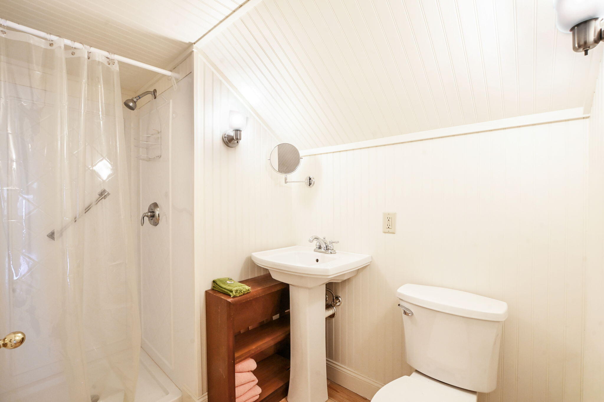 12 Crowell Road Sandwich, MA 02563 - Photo 32 of 49 a bathroom with a sink mirror toilet and shower