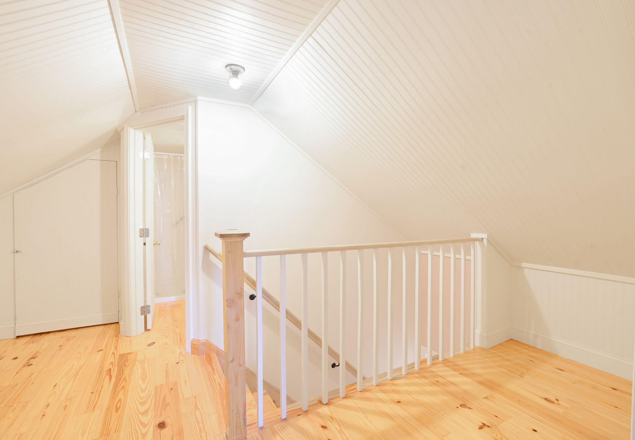 12 Crowell Road Sandwich, MA 02563 - Photo 33 of 49 a view of staircase with white walls