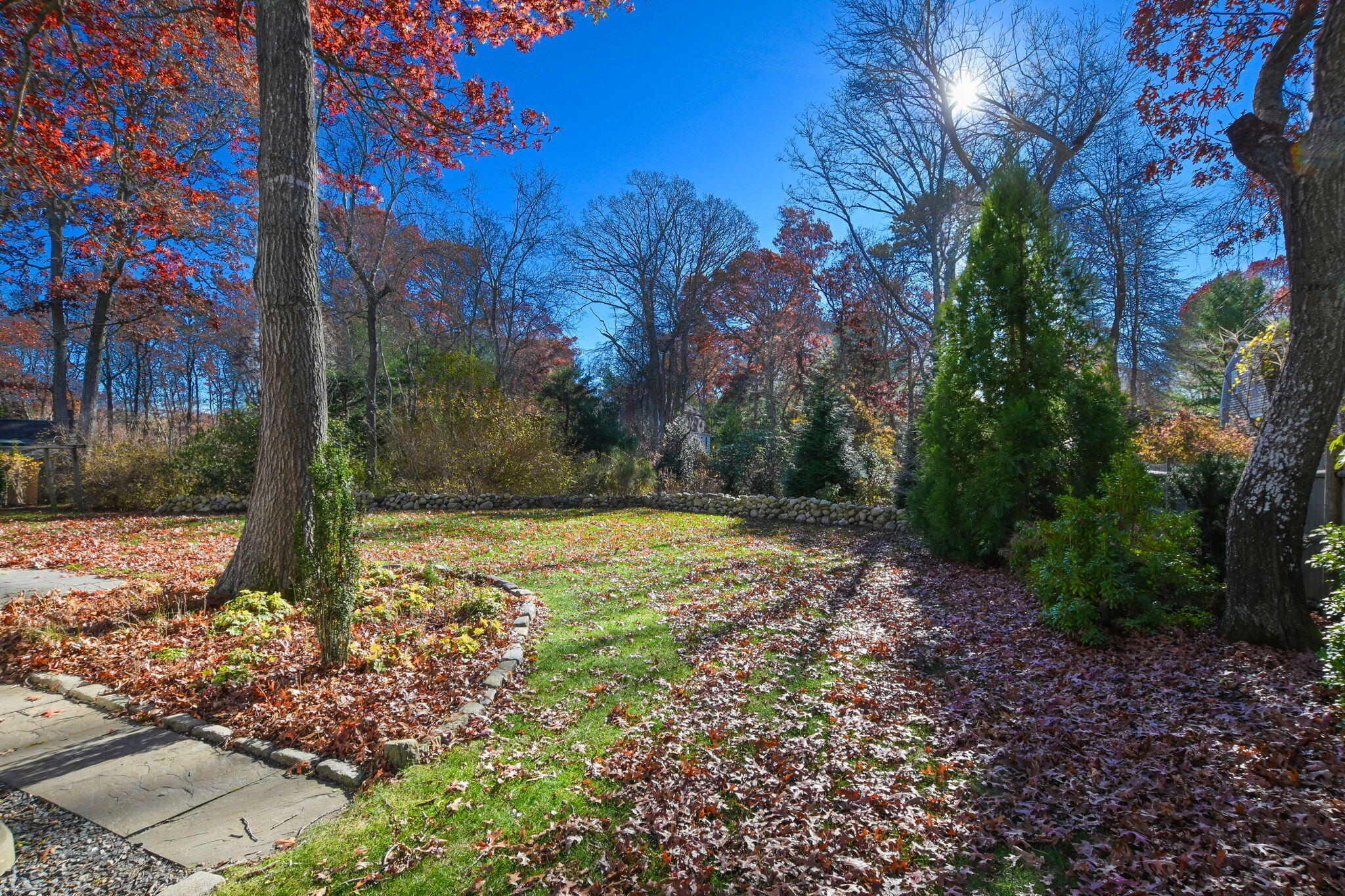 12 Crowell Road Sandwich, MA 02563 - Photo 38 of 49 a view of backyard with green space