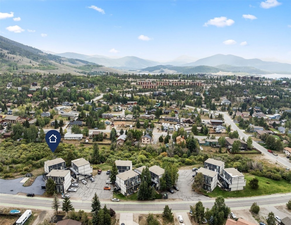 390 Straight Creek Drive, Unit 307 Dillon, CO 80435 - Photo 32 of 35 an aerial view of residential houses with outdoor space