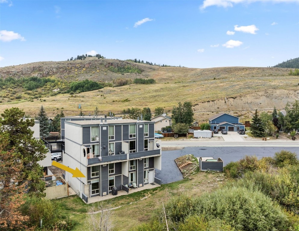390 Straight Creek Drive, Unit 307 Dillon, CO 80435 - Photo 34 of 35 an aerial view of residential houses with outdoor space and ocean