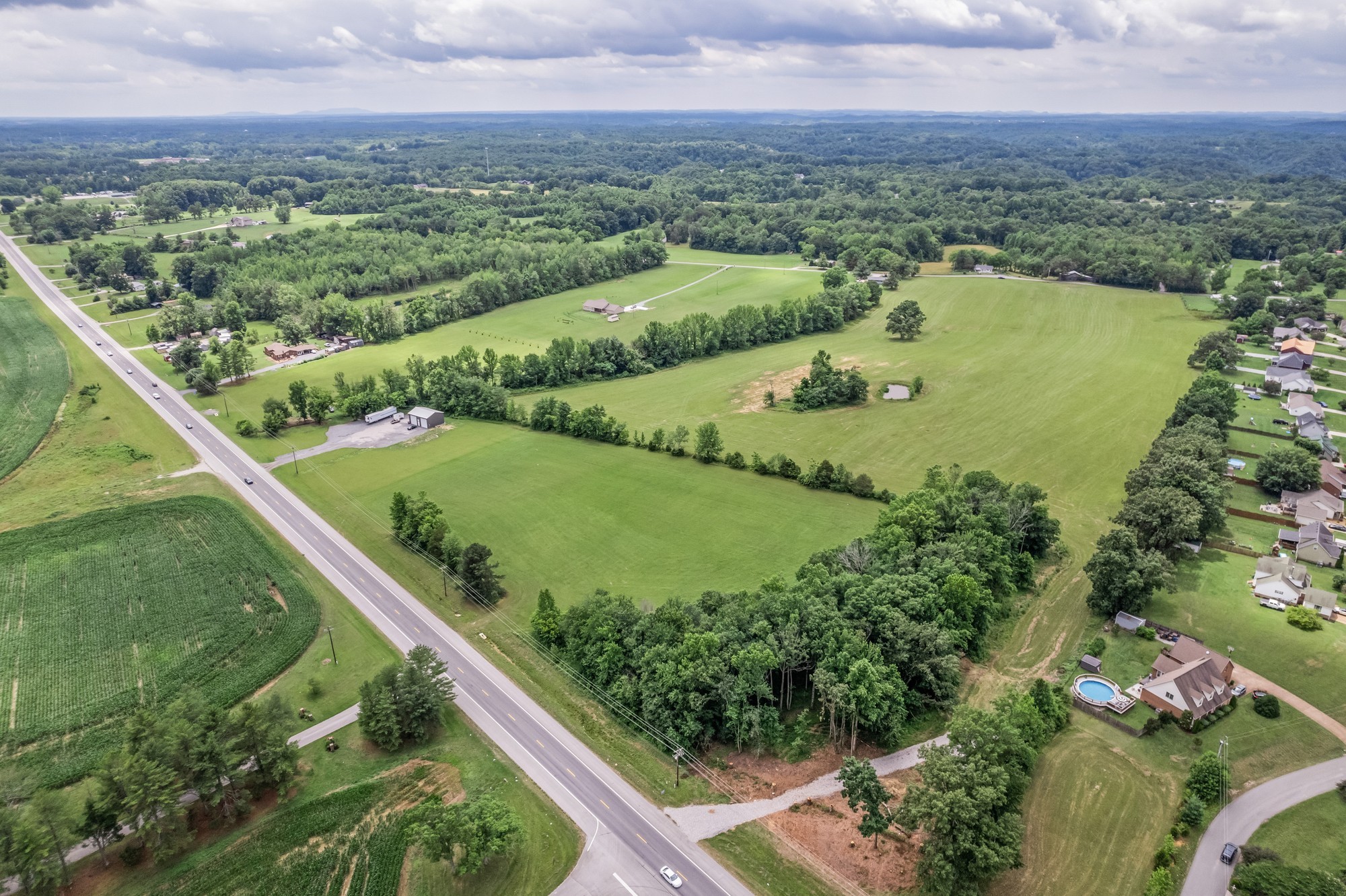 0 Hulon Ferrell Road Baxter, TN 38544 - Photo 12 of 25 a view of a green field with an ocean view