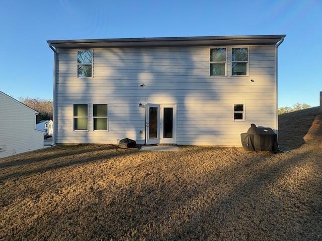 357 Indian Lake Trail Villa Rica, GA 30180 - Photo 24 of 26 a front view of a house with yard