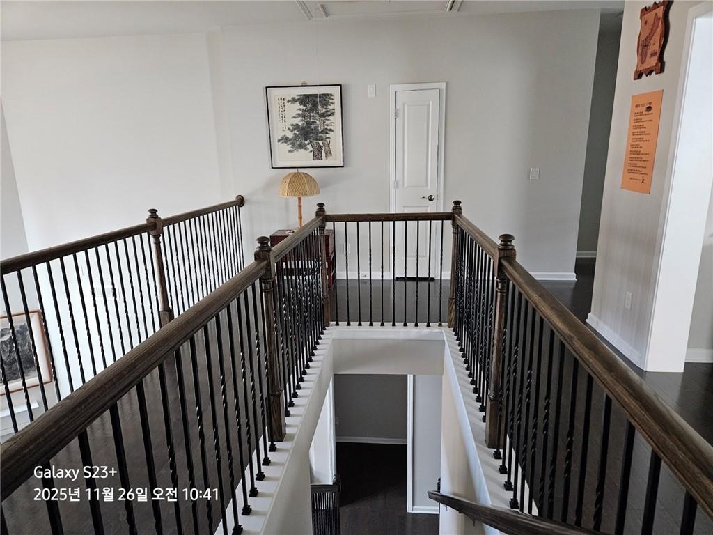 1909 Lakeview Bend Way Buford, GA 30519 - Photo 23 of 30 a view of entryway with wooden floor