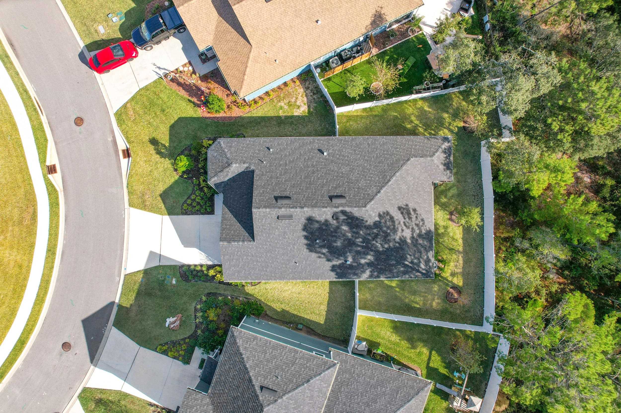 127 Shell Crk Court St. Augustine, FL 32086 - Photo 35 of 38 an aerial view of a house having outdoor space