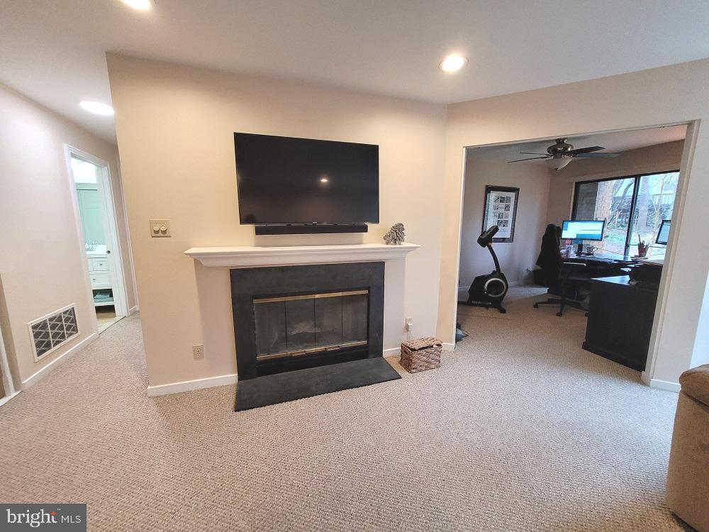 1201 Augusta Circle Mount Laurel, NJ 08054 - Photo 13 of 34 wood burning fireplace with mantel