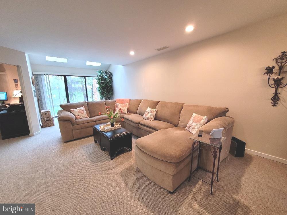 1201 Augusta Circle Mount Laurel, NJ 08054 - Photo 15 of 34 Living room with sky lights