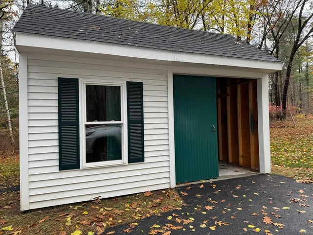 a view of a car garage