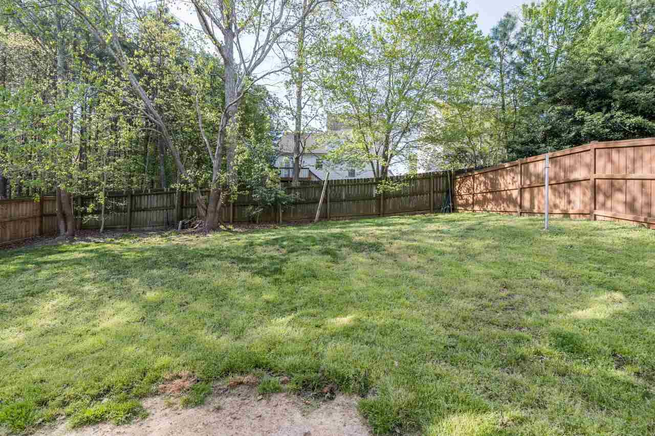 2905 Alder Ridge Lane Raleigh, NC 27603 - Photo 24 of 26 This home is nestled on .15 acres and the back yard is fenced. Back Yard