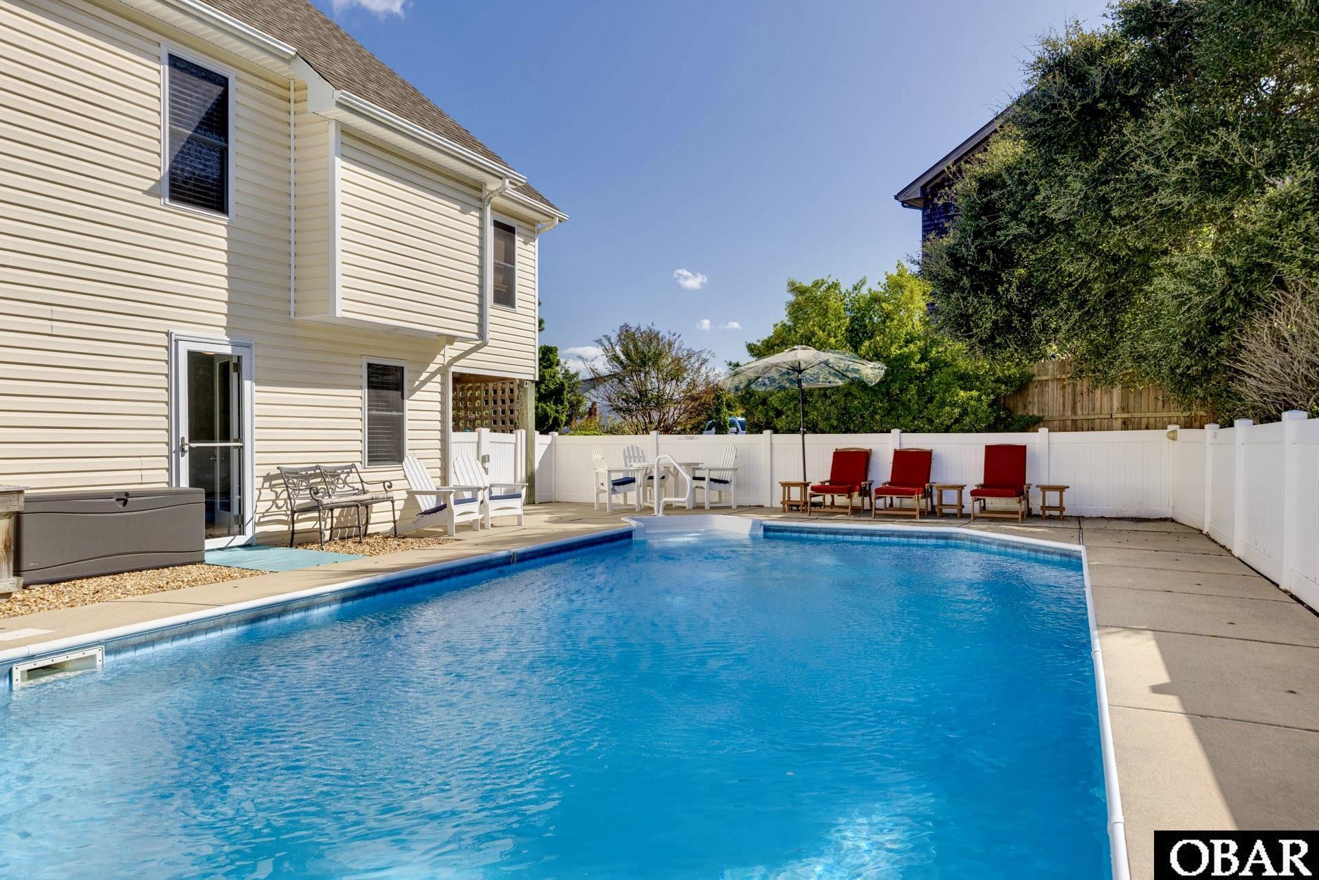 305 Oak Run, Unit 1 Kitty Hawk, NC 27949 - Photo 35 of 49 Huge Heated Saltwater Pool