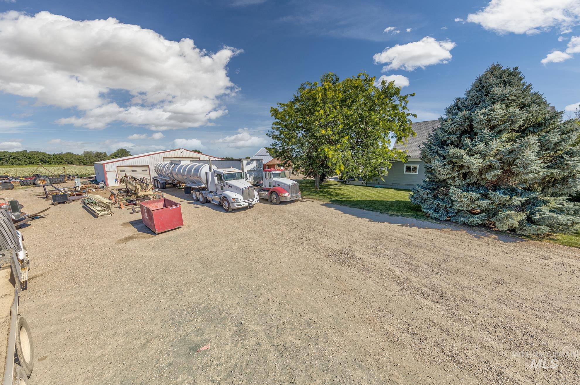 6040 Adams Road New Plymouth, ID 83655 - Photo 46 of 50 View of yard with a garage and an outdoor structure