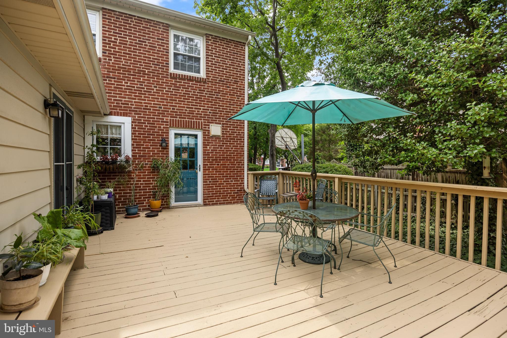 129 Merion Road Cherry Hill, NJ 08002 - Photo 32 of 39 Deck with door to family room and kitchen