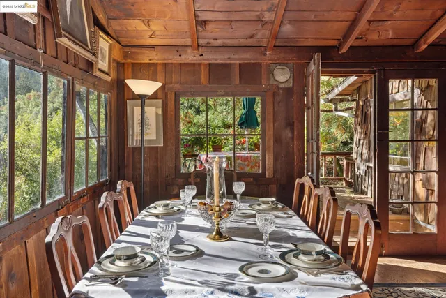 a outdoor space with furniture