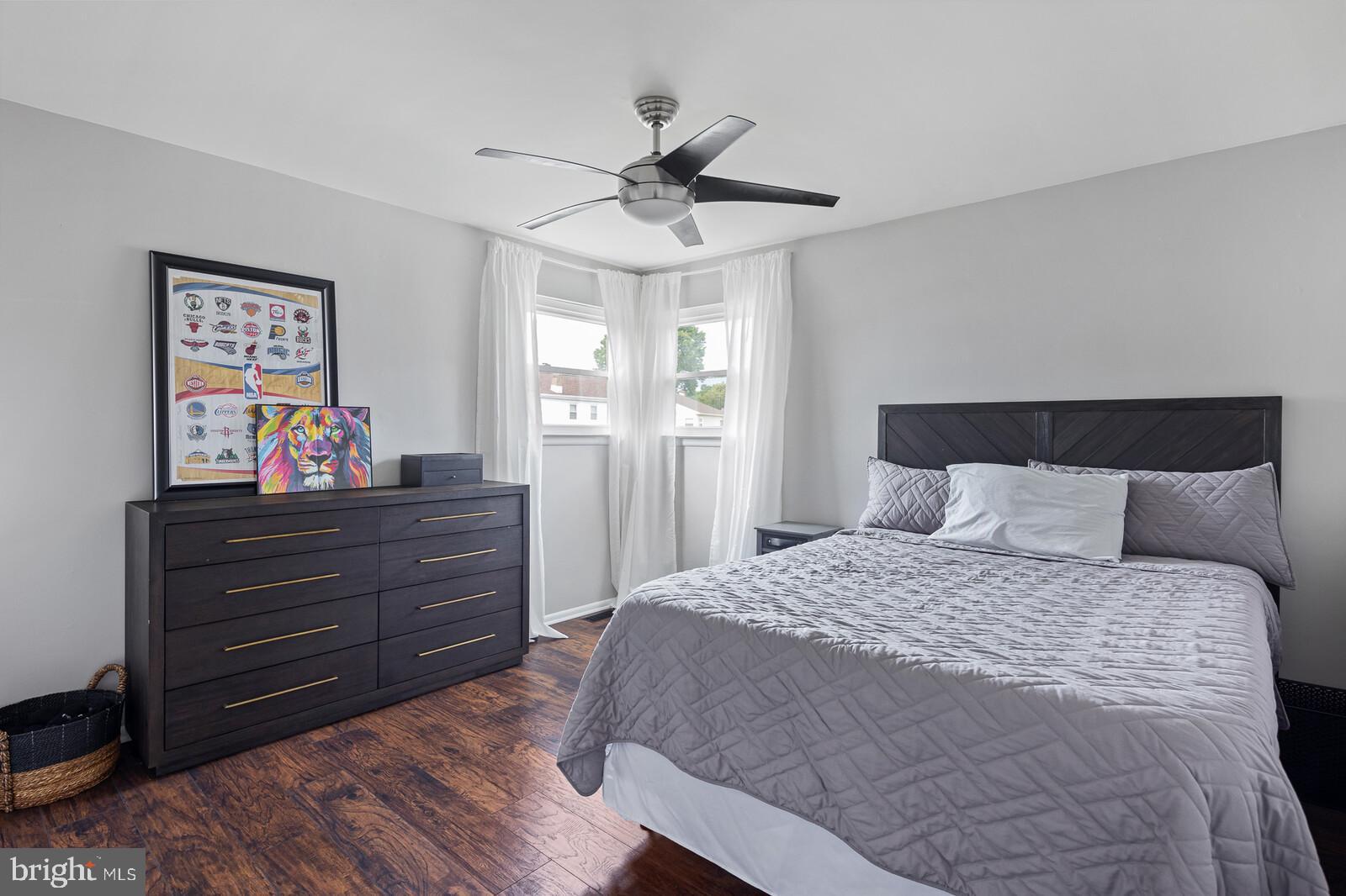 211 Sandringham Road Cherry Hill, NJ 08003 - Photo 22 of 38 2nd bedroom with wood floors