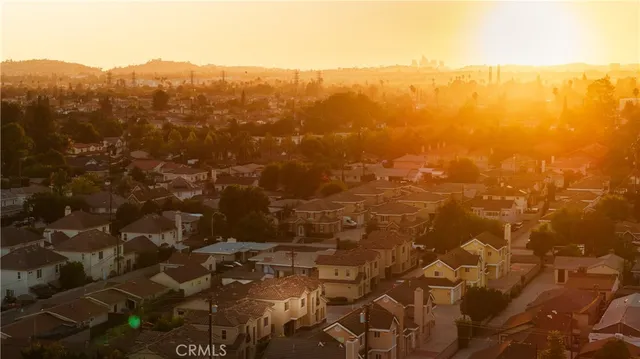 view of city and mountain