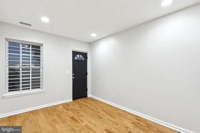 a view of empty room