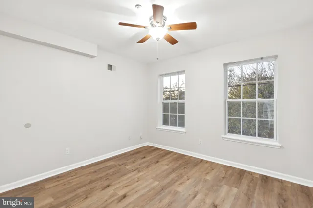 wooden floor in an empty room