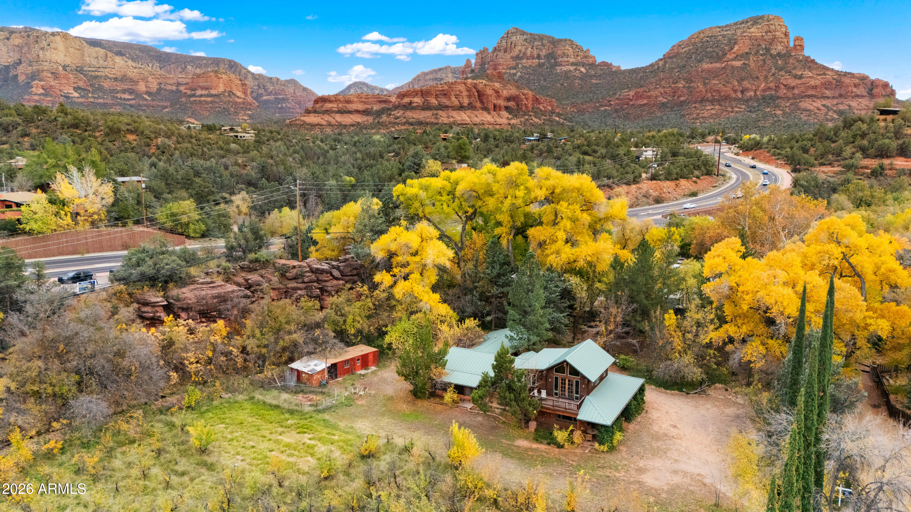 180 Copper Cliffs Lane Sedona, AZ 86336 - Photo 1 of 59 03-Aerial