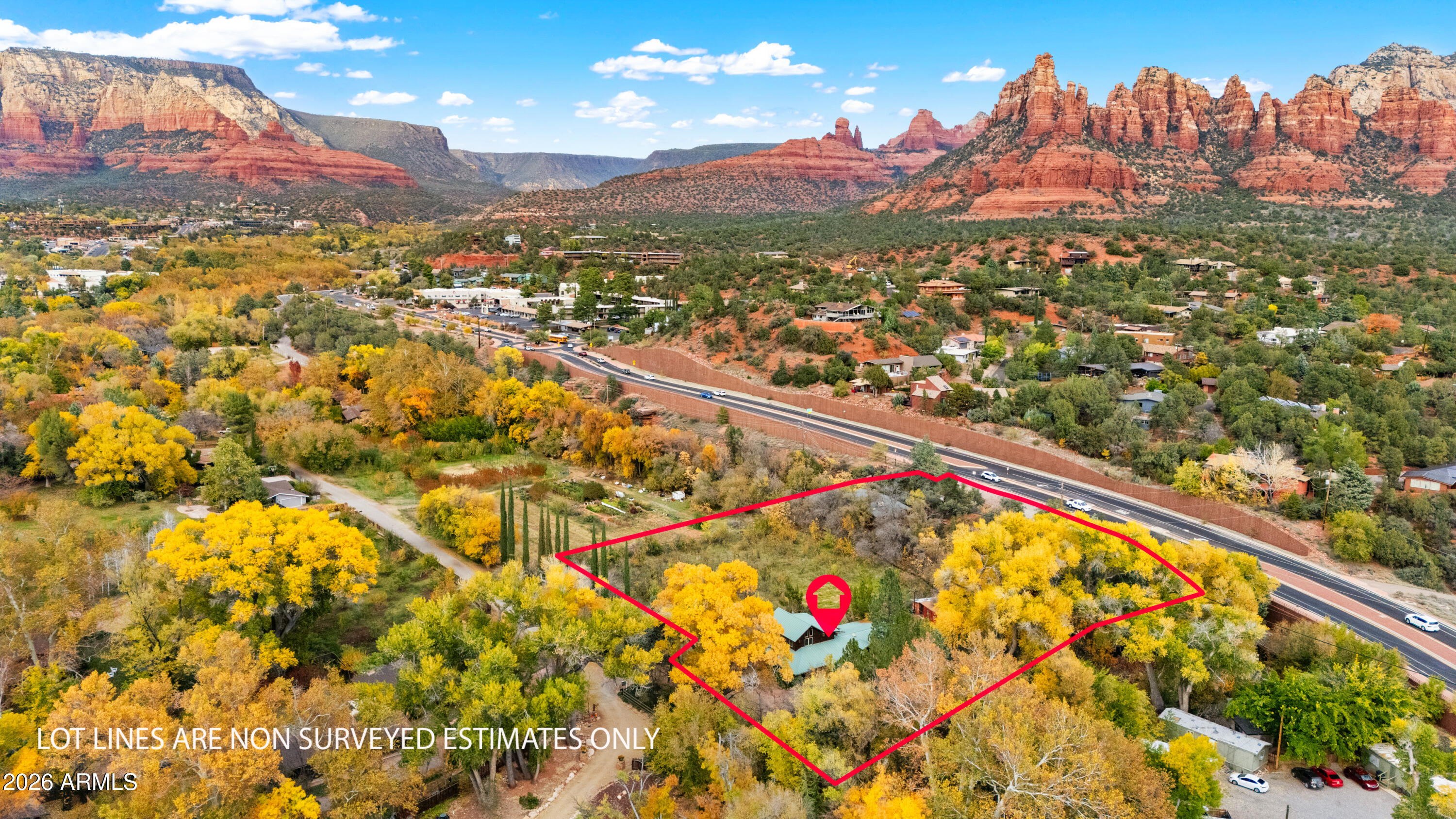 180 Copper Cliffs Lane Sedona, AZ 86336 - Photo 58 of 59 13-Aerial