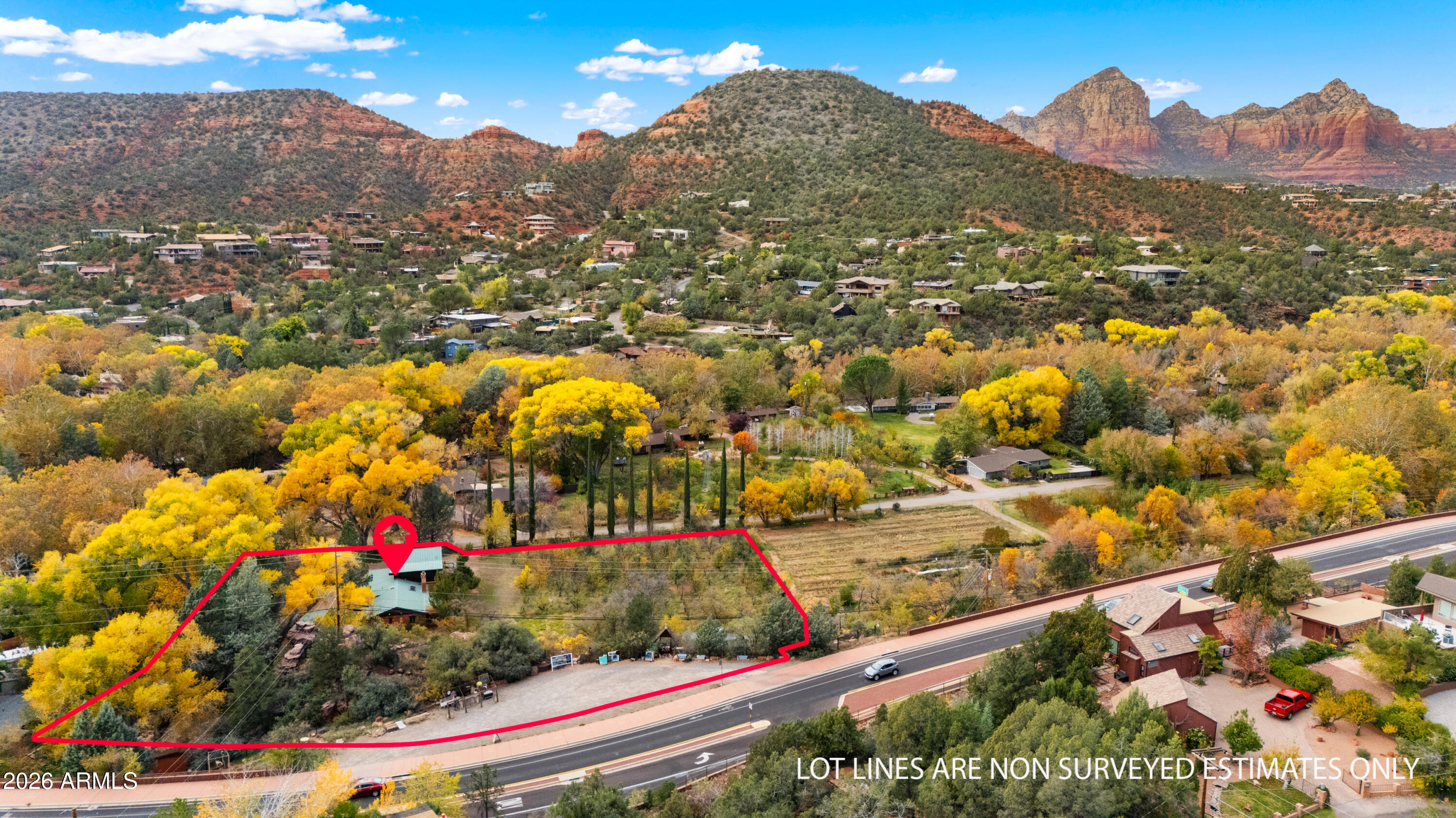 180 Copper Cliffs Lane Sedona, AZ 86336 - Photo 59 of 59 15-Aerial