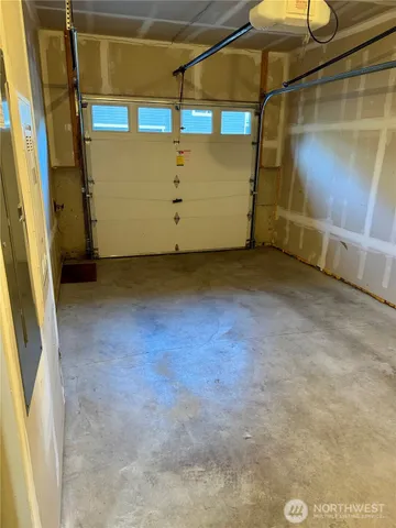 a view of a room with an empty space