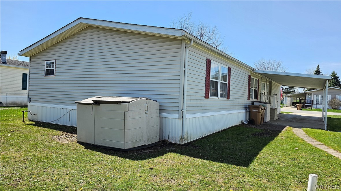 20 Calla Way Cheektowaga, NY 14043 - Photo 6 of 31 Rear yard storage cabinet
