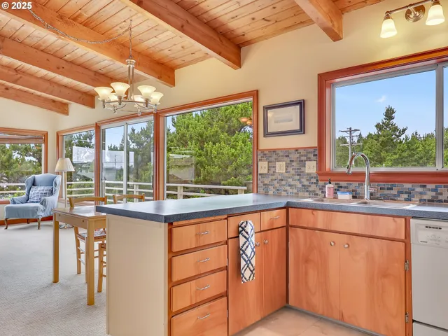 a bathroom with a sink and a large mirror