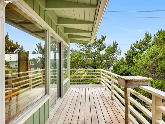 a view of outdoor space with deck