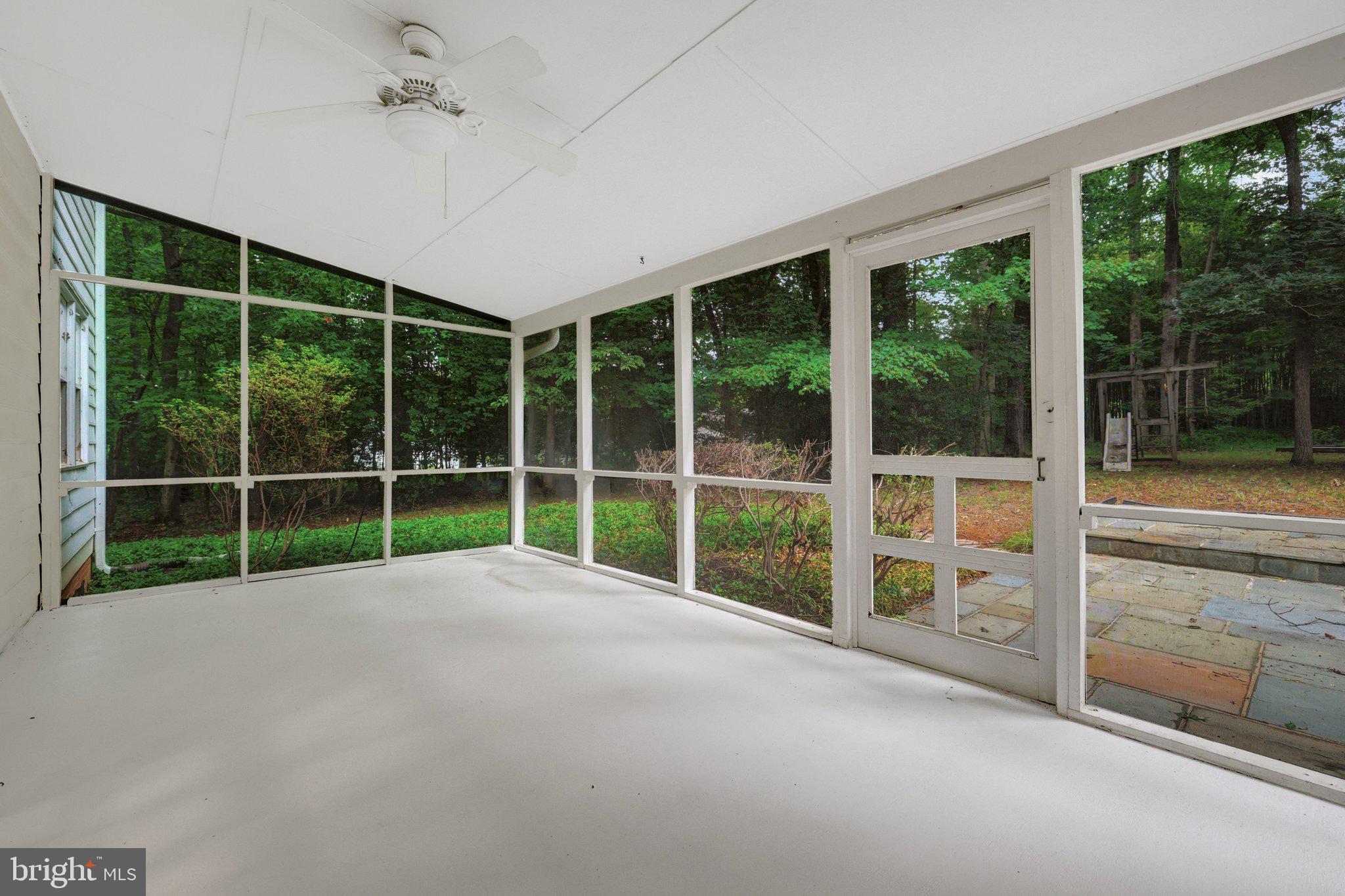 1132 Springvale Road Great Falls, VA 22066 - Photo 61 of 81 Serene screened porch with nature views.