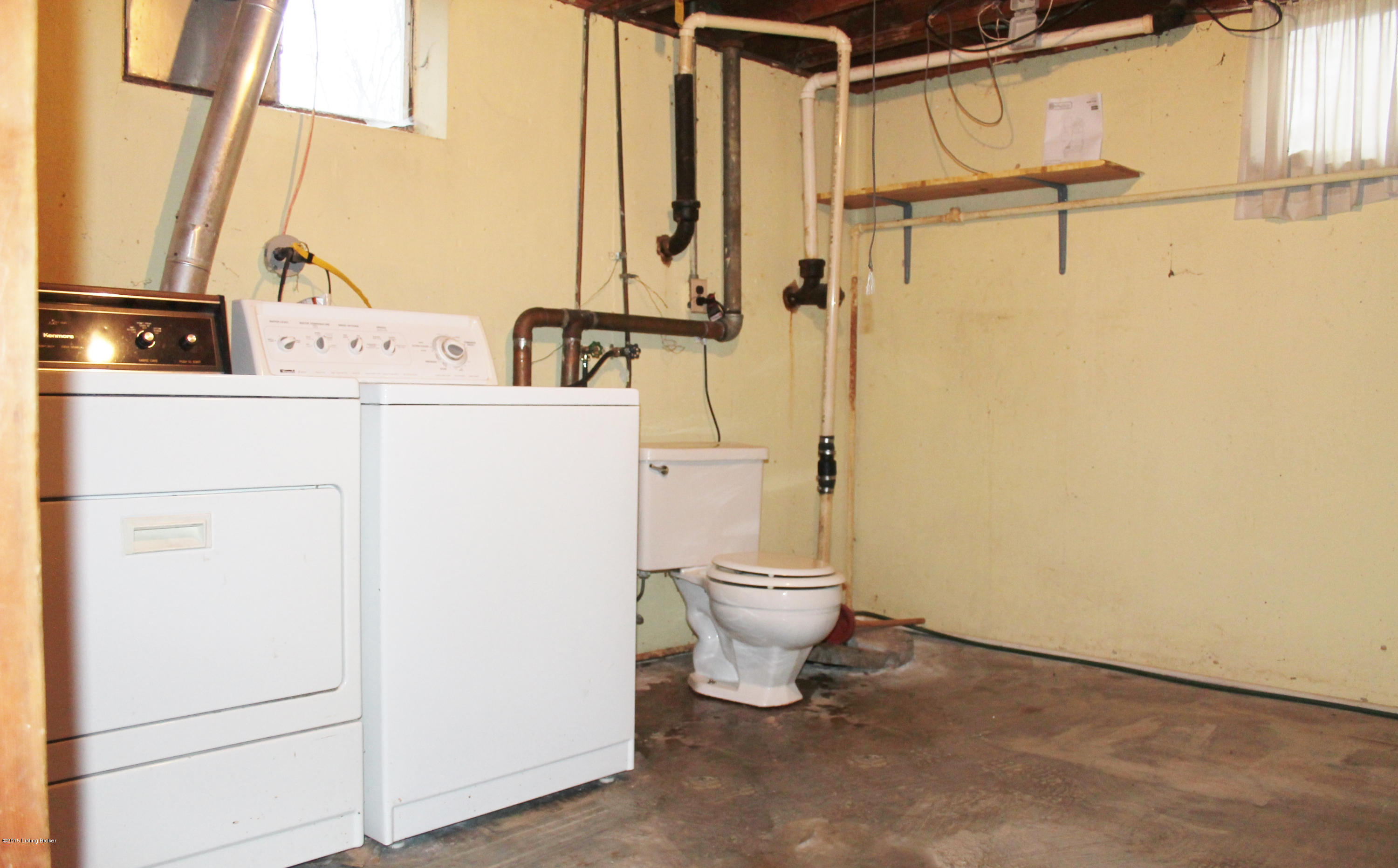 8909 Blue Lick Road Louisville, KY 40219 - Photo 35 of 46 Laundry area with roughed in 1/2 bath