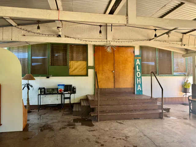 a view of front door