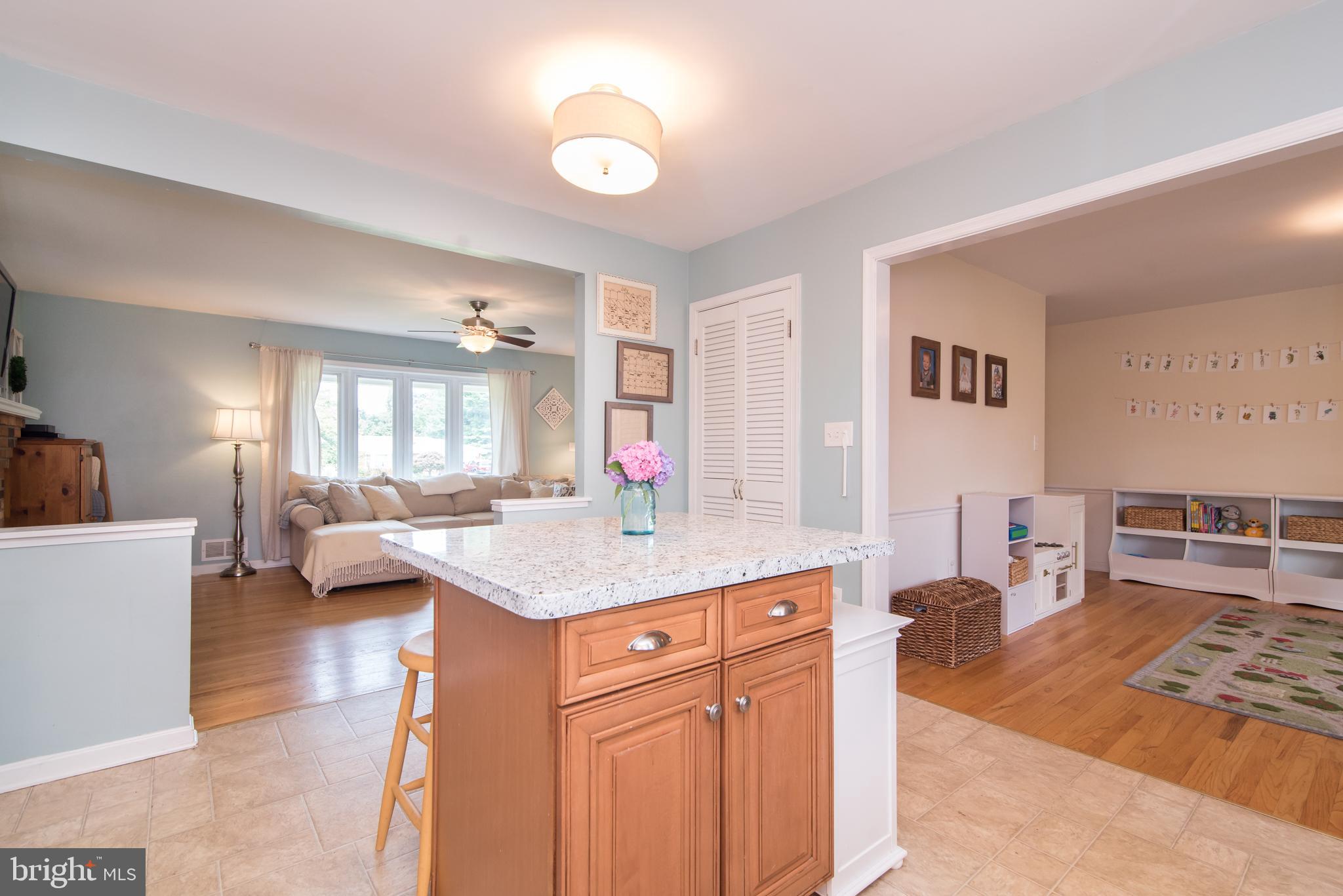 8235 Hilton Road Gaithersburg, MD 20882 - Photo 22 of 90 Kitchen connects to living room and dining room