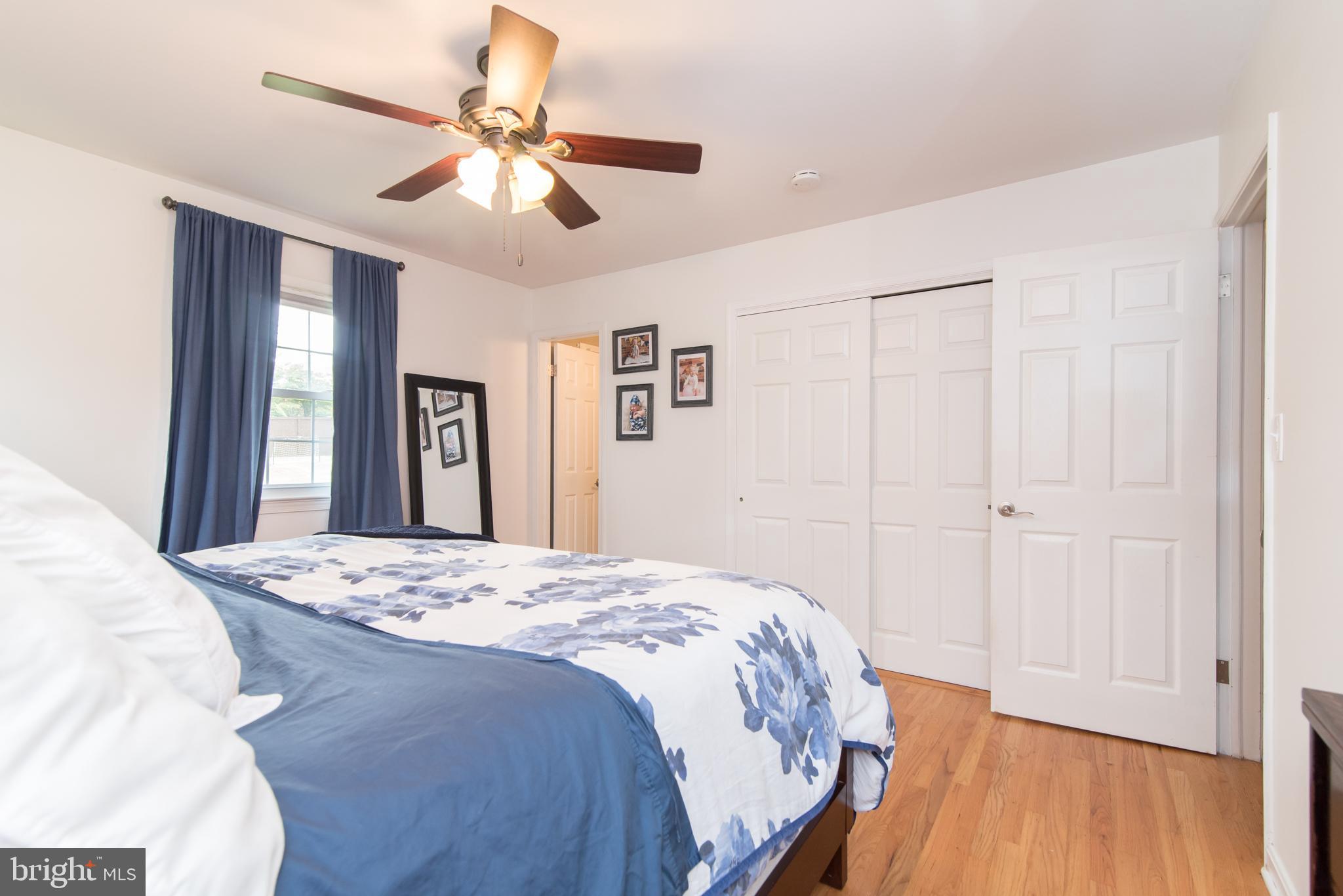 8235 Hilton Road Gaithersburg, MD 20882 - Photo 42 of 90 Primary bedroom with ceiling fan