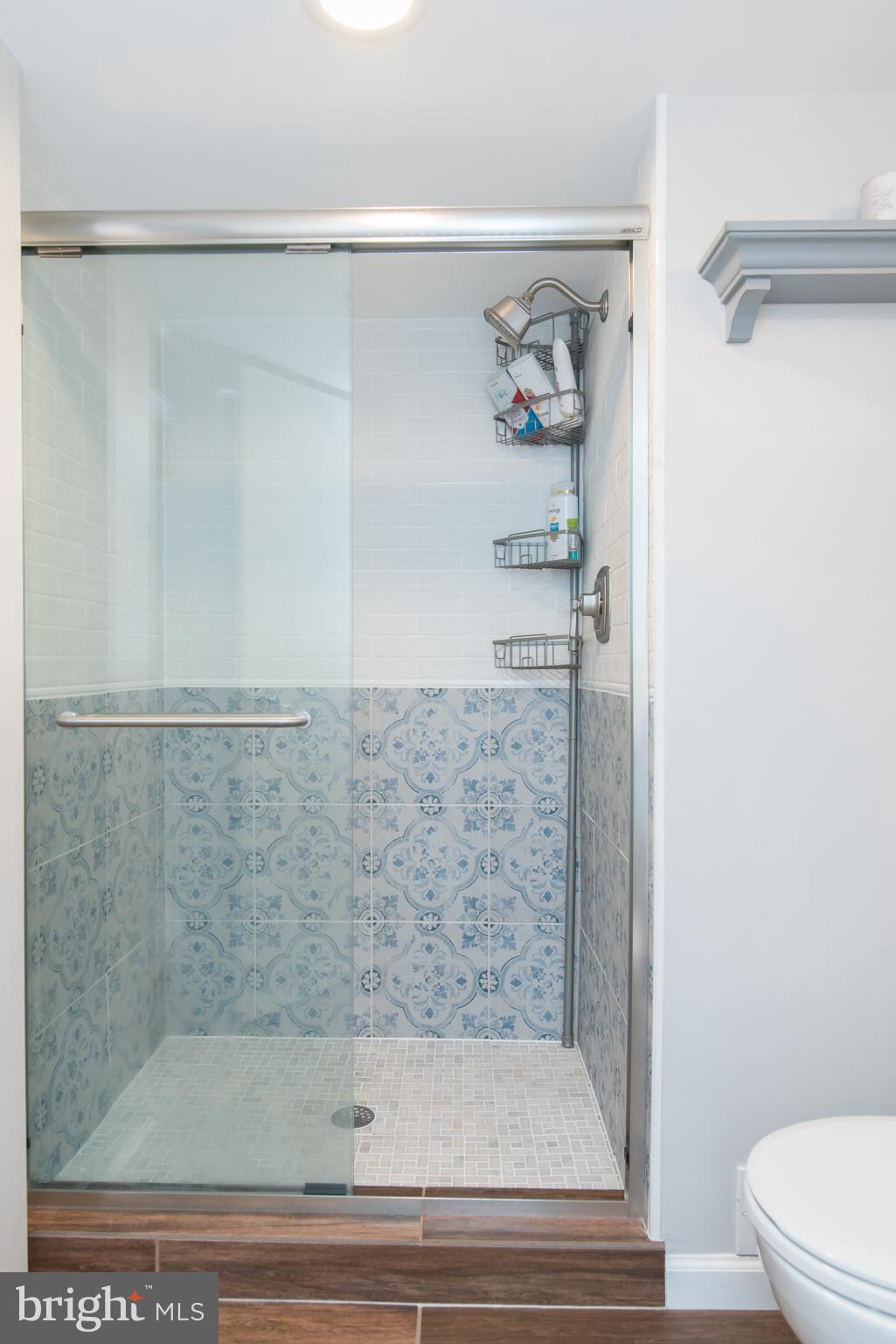 8235 Hilton Road Gaithersburg, MD 20882 - Photo 67 of 90 Beautifully tiled walk-in shower- lower level