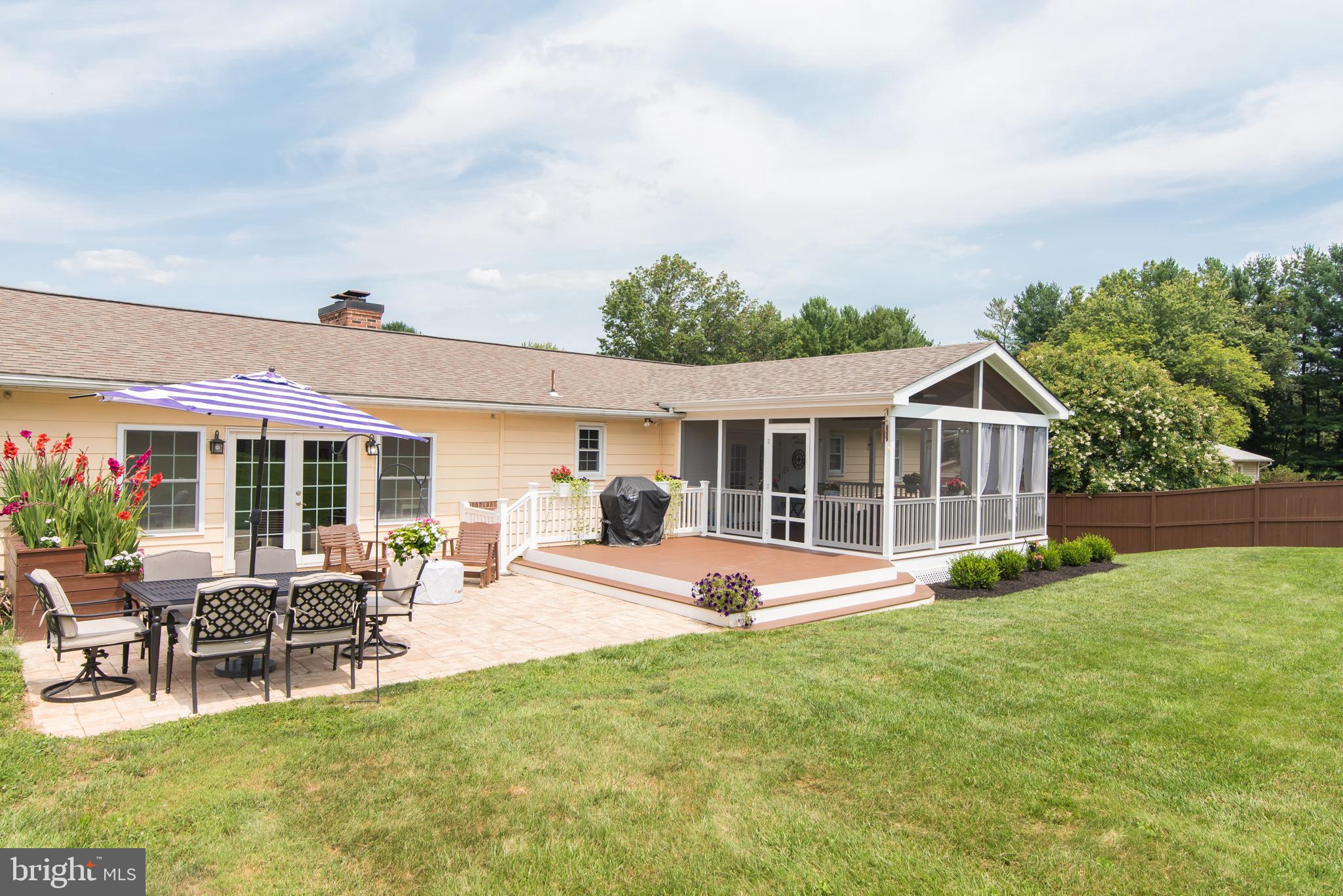 8235 Hilton Road Gaithersburg, MD 20882 - Photo 78 of 90 The patio, deck and screened-in porch