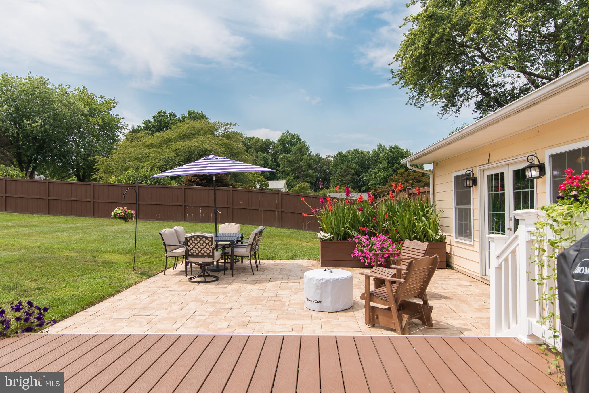 8235 Hilton Road Gaithersburg, MD 20882 - Photo 81 of 90 Deck connected to the patio area
