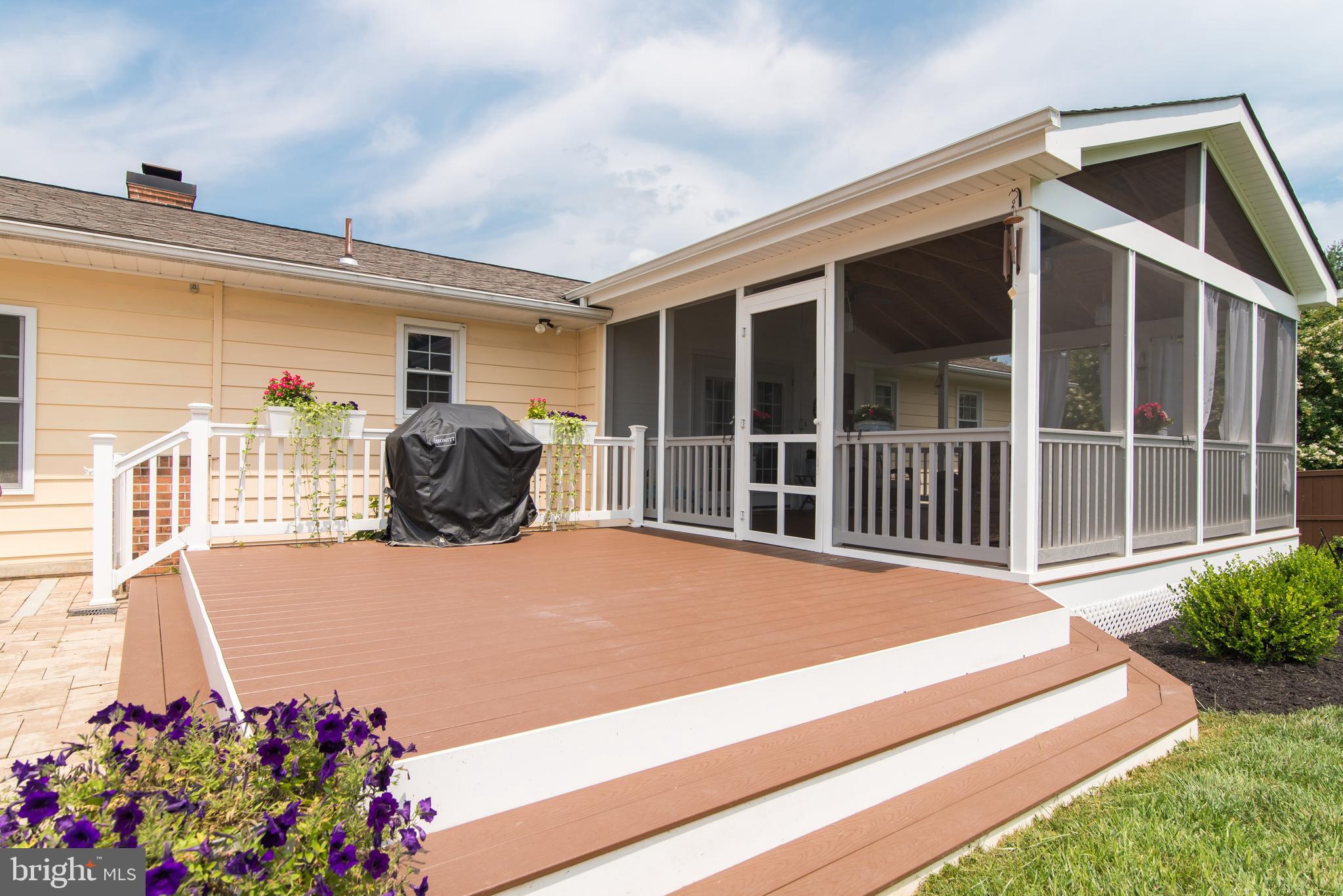 8235 Hilton Road Gaithersburg, MD 20882 - Photo 83 of 90 Roomy deck attached to screened-in porch