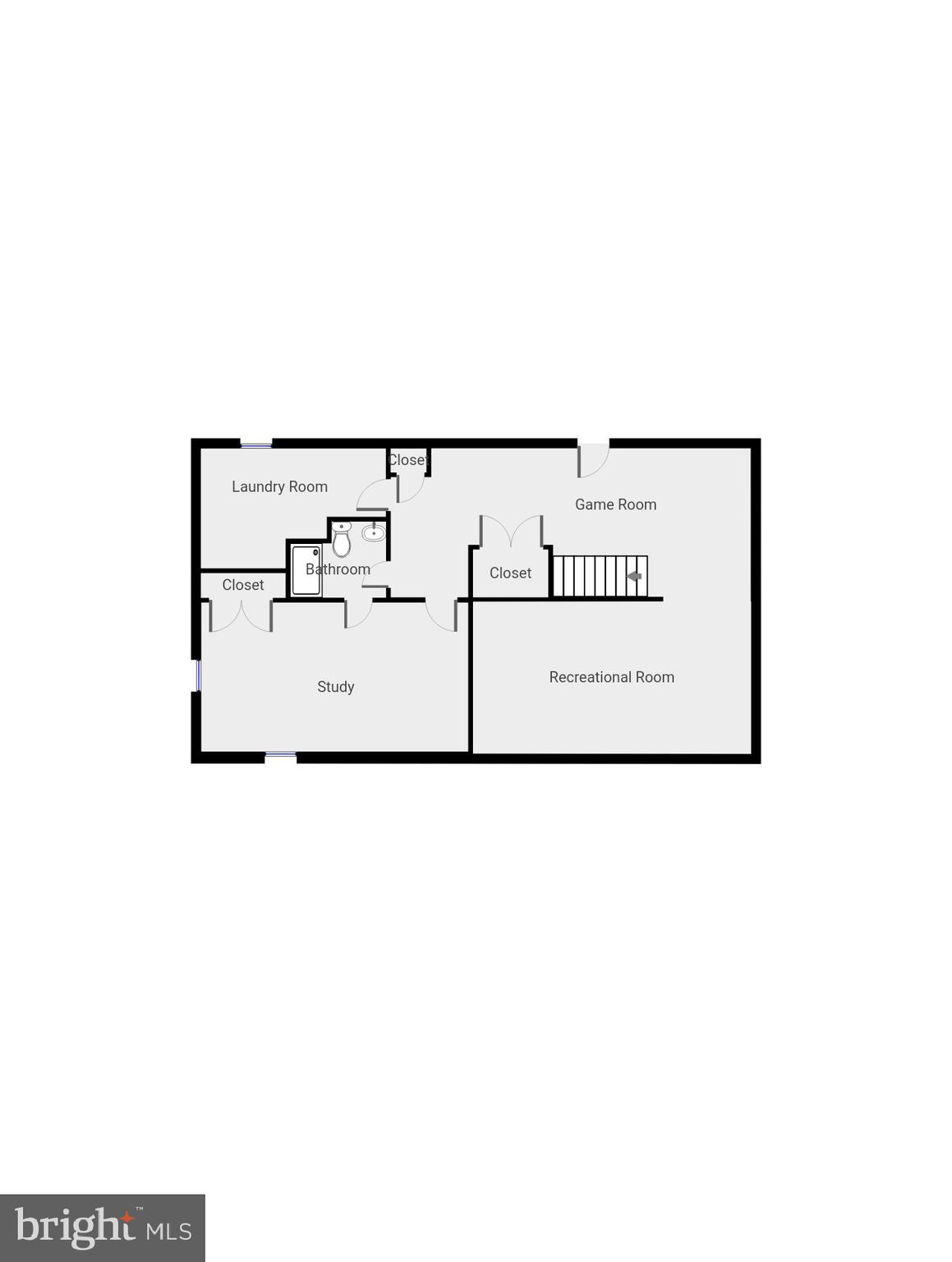 8235 Hilton Road Gaithersburg, MD 20882 - Photo 89 of 90 Floor plan of Basement/Lower Level