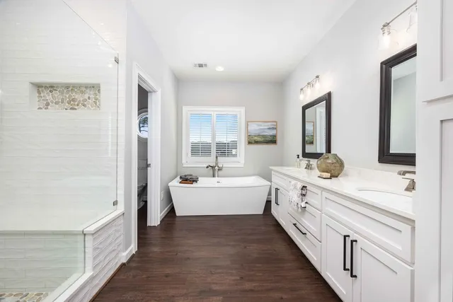 a view of a house with a yard porch and sitting area