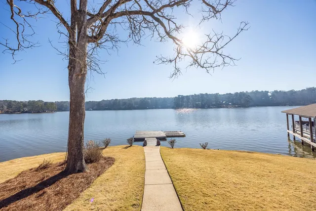 a view of deck with wooden floor